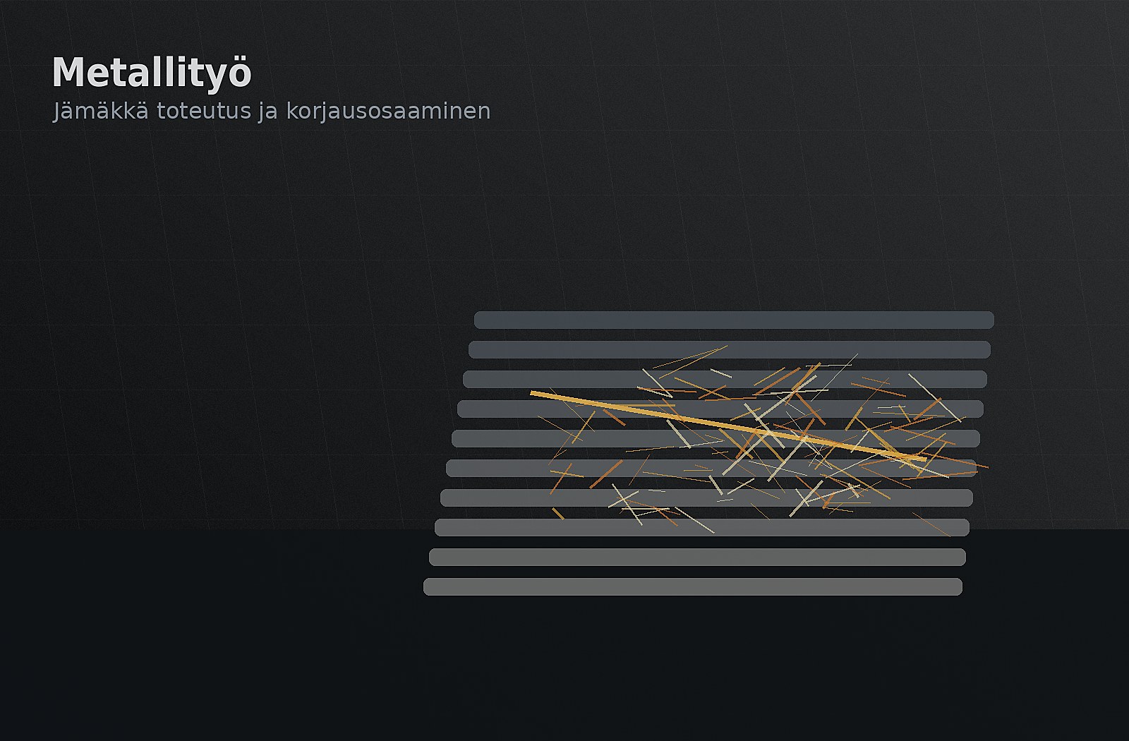 Metallityön teollinen kuvituskuva